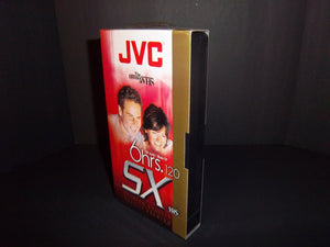 JVC T-120 DU SX 6 Hrs Blank VHS Video Cassette - Brand New/Factory Sealed!!