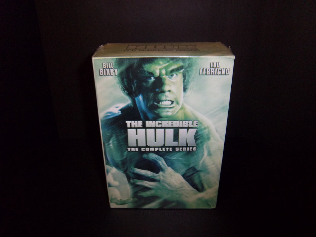 The Incredible Hulk The Complete Series (2017 20-Disc DVD Set) Seasons 1-5 New!!