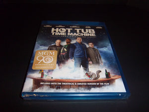 Hot Tub Time Machine 2010 (2014 Blu-ray) Unrated Edition - Brand New & Sealed!!