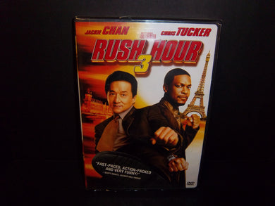 Rush Hour 3 2007 DVD Jackie Chan, Chris Tucker - Brand New!!!