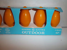 Load image into Gallery viewer, 2 pk Vintage GE C9 CC Yellow Christmas Bulbs Lamps - New Old Stock! Tested