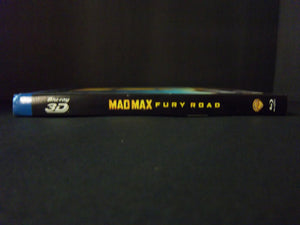 Mad Max: Fury Road 3D (Blu-ray 3D + Blu-ray + DVD) Brand New w/lenticular slip!!