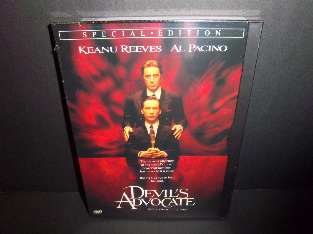 Devil's Advocate (Special Edition Snapcase DVD) Keanu Reeves, Al Pacino - New!!!
