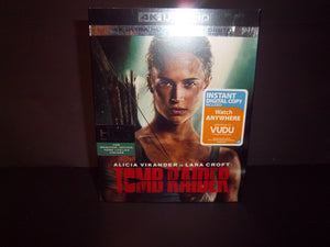 Tombraider 2018 4k Ultra HD + Bluray + Digital Brand New and Sealed!