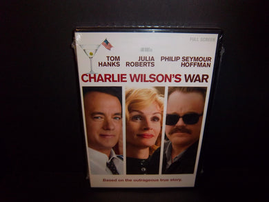 Charlie Wilson's War (2007 Full Screen DVD) Tom Hanks, Julia Roberts - New!!!