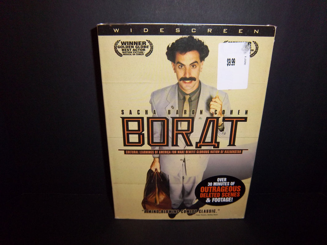 Borat 2006 (2016 Widescreen DVD) Sacha Baron Cohen, Ken Davitian - Brand New!!!