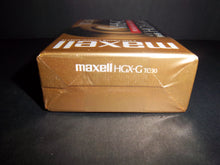 Load image into Gallery viewer, Maxell TC-30 VHS-C Premium High Grade HGX-Gold Camcorder tape - New &amp; Sealed!