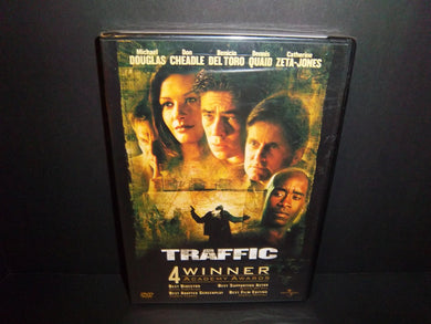 Traffic (Widescreen DVD) Michael Douglas, Don Cheadle, Benicio del Toro - New!!!