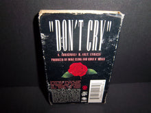 Load image into Gallery viewer, Guns N&#39; Roses Don&#39;t Cry 1991 Audio Cassette Tape - Very Good! - Free Ship in US