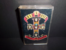 Load image into Gallery viewer, Guns N&#39; Roses Appetite for Destruction Audio Cassette Tape - Inlc Insert Art