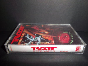 Ratt - Detonator 1990 Audio Cassette Tape - Used / Very Good!!