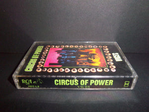 Vices - Circus of Power 1990 Audio Cassette Tape - Used / Very Good!!