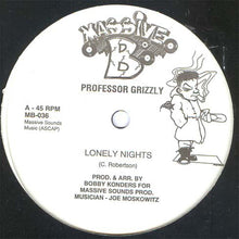 Load image into Gallery viewer, Professor Grizzly / Burro Banton : Lonely Nights / Gunman (12&quot;)