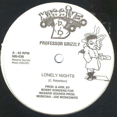 Professor Grizzly / Burro Banton : Lonely Nights / Gunman (12