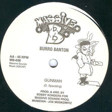 Load image into Gallery viewer, Professor Grizzly / Burro Banton : Lonely Nights / Gunman (12&quot;)