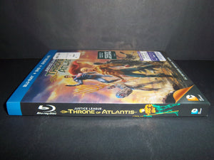 Justice League: Throne of Atlantis (2015 Blu-ray + DVD) Shazam, Wonder Woman