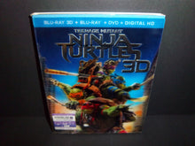 Load image into Gallery viewer, Teenage Mutant Ninja Turtles 2012 3D Blu-ray + Blu-ray + DVD w/Lenticular Cover