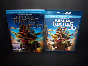 Teenage Mutant Ninja Turtles 2012 3D Blu-ray + Blu-ray + DVD w/Lenticular Cover