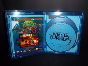 Teenage Mutant Ninja Turtles 2012 3D Blu-ray + Blu-ray + DVD w/Lenticular Cover