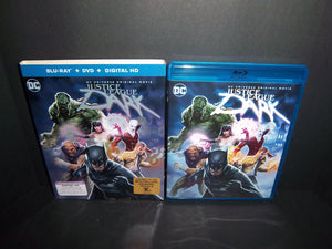 Justice League Dark (2017 Blu-ray + DVD) Zatanna, Wonder Woman, Superman