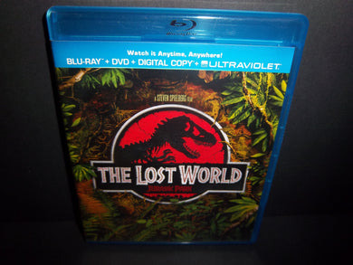 The Lost World: Jurassic Park 1997 (2013 Blu-ray + DVD) Jeff Goldblum - Like New