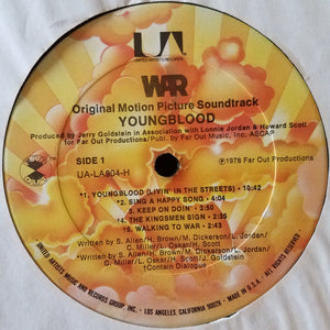 War : Youngblood (Original Motion Picture Soundtrack) (LP, Album, Ter)