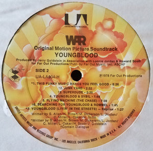 War : Youngblood (Original Motion Picture Soundtrack) (LP, Album, Ter)