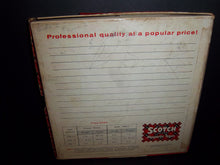 Load image into Gallery viewer, Vintage Scotch Magnetic Tape Reel to Reel 111 Plastic Splice Free 1200 ft Used