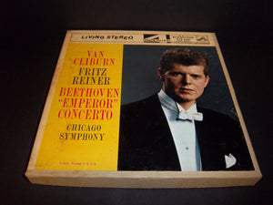 Van Cliburn - Beethoven Emperor Concerto - RCA FTC-2081 7.5ips 4-Track Tape Reel