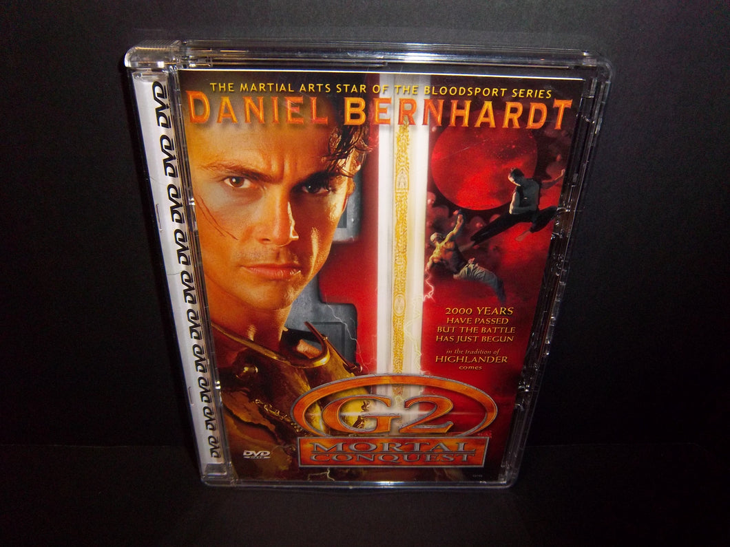 G2: Mortal Conquest (1999 DVD) Daniel Bernhardt, Meeka Schiro, Bing Shen