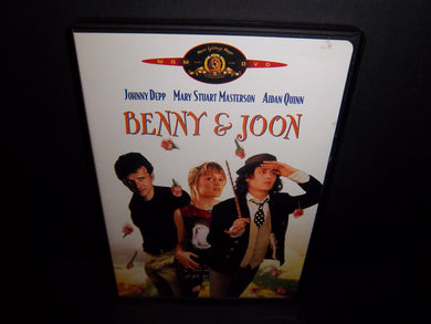 Benny & Joon 1993 (2001 DVD) Johnny Depp, Mary Stuart Masterson, Aidan Quinn