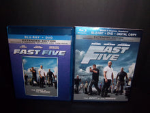 Load image into Gallery viewer, Fast Five (Blu-ray + DVD) Extended Edition! Vin Diesel, Paul Walker