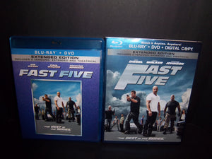 Fast Five (Blu-ray + DVD) Extended Edition! Vin Diesel, Paul Walker