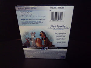 Lady and the Tramp Authentic Disney Blu-ray + DVD + Storybook Target Exclusive