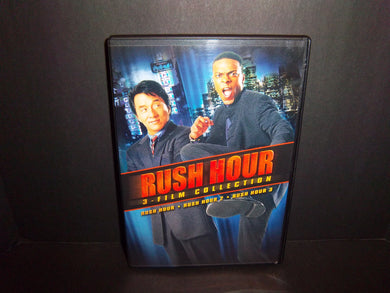 Rush Hour - 3 Film Collection (2011 3-Disc DVD Set) Jacke Chan, Chris Tucker