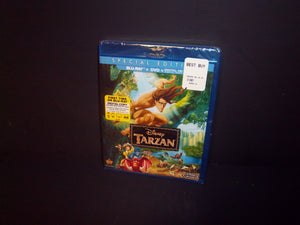 Tarzan Authentic Disney Blu-ray + DVD 2-Disc Set NEW / SEALED!