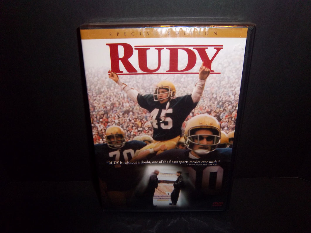 Rudy 1993 (2000 Special Edition DVD) Sean Astin, Jon Favreau, Ned Beatty