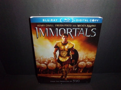 Immortals (2011 Blu-ray) Henry Cavill, Frieda Pinto, Mickey Rourke