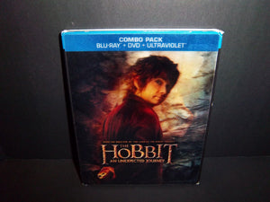 The Hobbit: An Unexpected Journey (3-Disc Blu-ray Set) Incl Lenticular Cover!