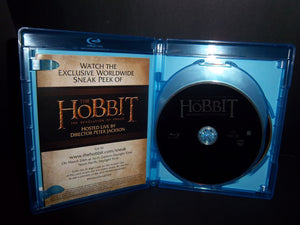 The Hobbit: An Unexpected Journey (3-Disc Blu-ray Set) Incl Lenticular Cover!