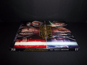 Star Wars The Force Awakens (3-Disc Set Blu-ray + DVD) Daisy Ridley, John Boyega