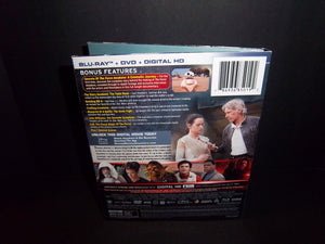 Star Wars The Force Awakens (3-Disc Set Blu-ray + DVD) Daisy Ridley, John Boyega