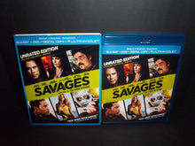 Load image into Gallery viewer, Savages (2012 Blu-ray + DVD) John Travolta, Denicio Del Toro, Salma Hayek