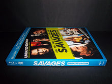 Load image into Gallery viewer, Savages (2012 Blu-ray + DVD) John Travolta, Denicio Del Toro, Salma Hayek