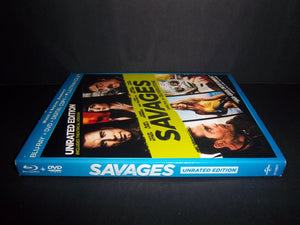 Savages (2012 Blu-ray + DVD) John Travolta, Denicio Del Toro, Salma Hayek