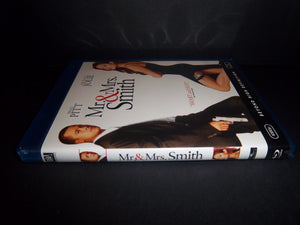 Mr. & Mrs. Smith (2007 Blu-ray) Brad Pitt, Angelina Jolie - Like New!!