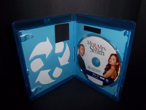 Mr. & Mrs. Smith (2007 Blu-ray) Brad Pitt, Angelina Jolie - Like New!!