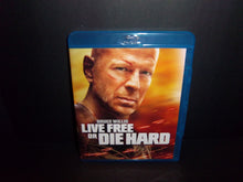 Load image into Gallery viewer, Live Free or Die Hard (2007 Blu-ray) Bruce Willis, Justin Long - Like new!!