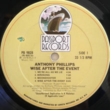 Load image into Gallery viewer, Anthony Phillips : Wise After The Event (LP, Album, Ter)