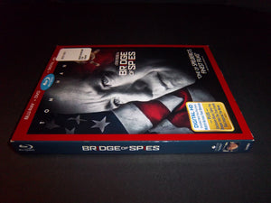 Bridge of Spies (2015 Blu-ray + DVD) Tom Hanks, Mark Rylance, Alan Alda - New!!